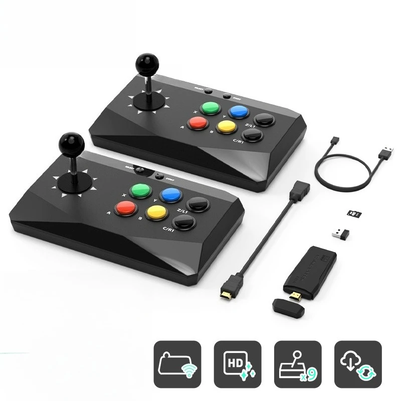 Home Wireless Doubles Shaker Game Console high-resolution video game console, Moonlight Treasure Box retro joystick arcade