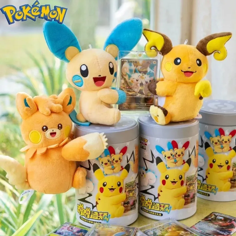 Tarjetas Pokémon Chinas Coleccionables Serie 151 Rub Cheeks Against Each Other Caja Sorpresa PTCG Gem Pack Versión China Juguete