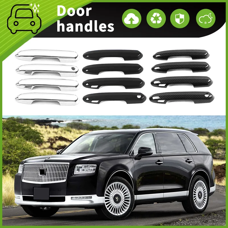 Suitable for 18-24 Toyota Century Door Handle Decorative Door Bowl Handle Scratch Resistant Modified Accessories