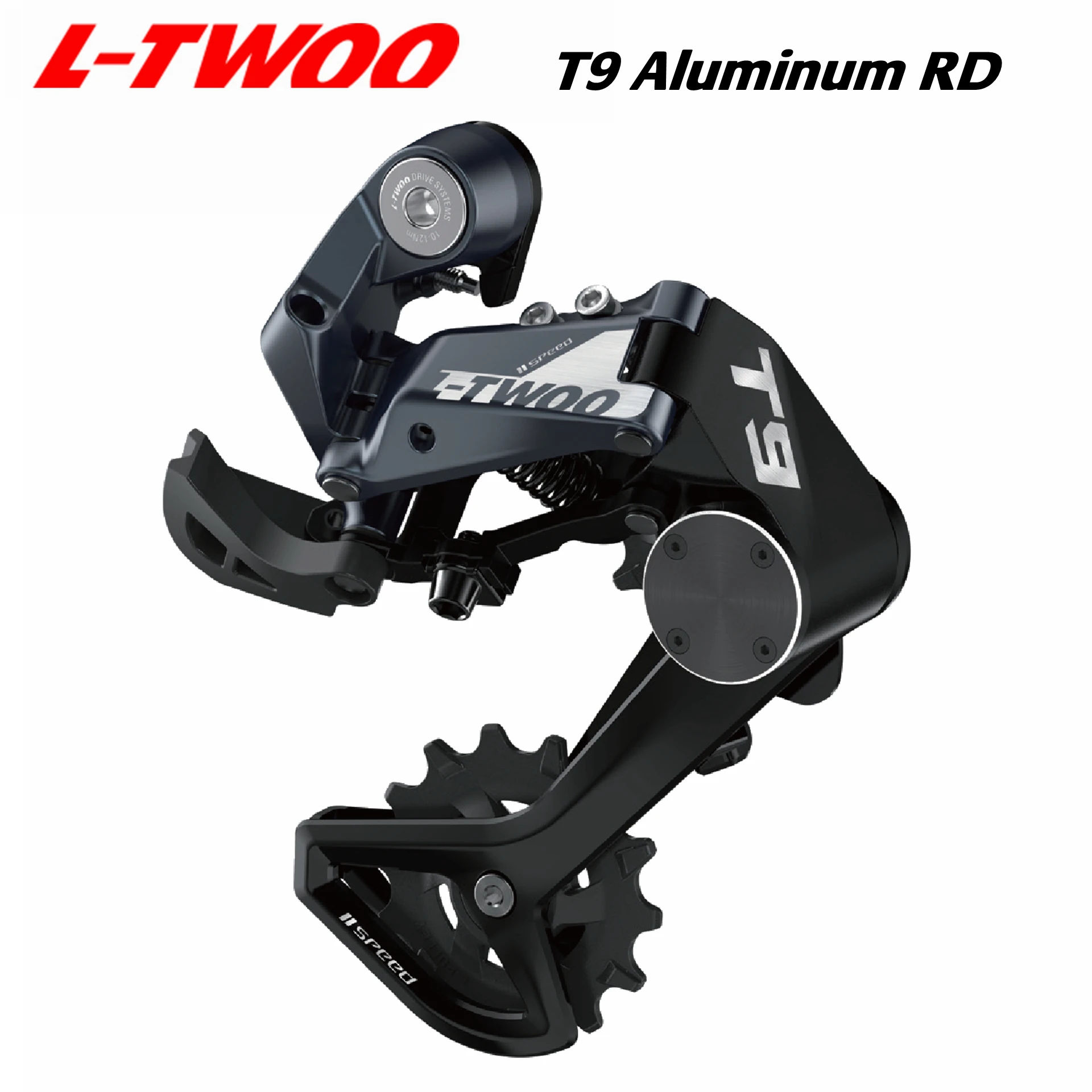 NEW! LTWOO T9 1x11 Speed Two Way Release Aluminum Shifter + Stabilize Damping Aluminum Rear Derailleur 11s