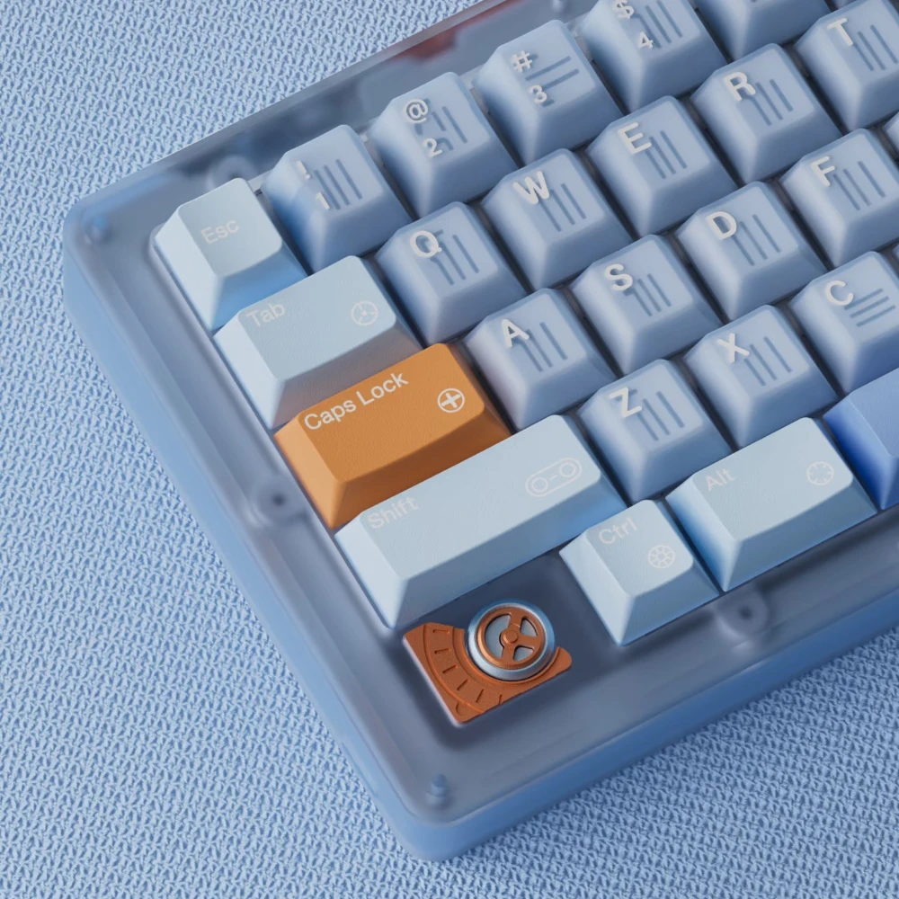 

80Retros TPS1979 Keycap Set 153key PBT/PC Custom Keyboard Cap Cherry Profile Gaming KeyCap for Mechanical Keyboard Accessories
