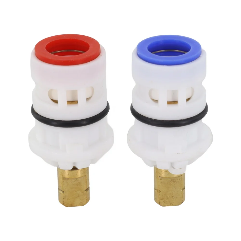 1 Pair Faucet Cartridge 0.93 X 0.92 X 1.81 Inches for stem Disc Faucet Cartridge Replacement For Pfister 9608020 48/143/149
