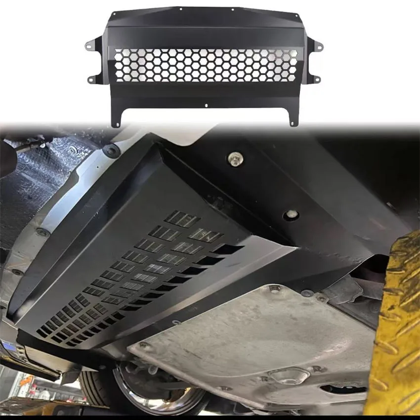 For BMW F8X M3 F80 M4 F82 F83 15-20 S55 Engine 3.0L Magnesium Aluminum Alloy Oil Cooler Skid Plate Car Engine Lower Guard Plate