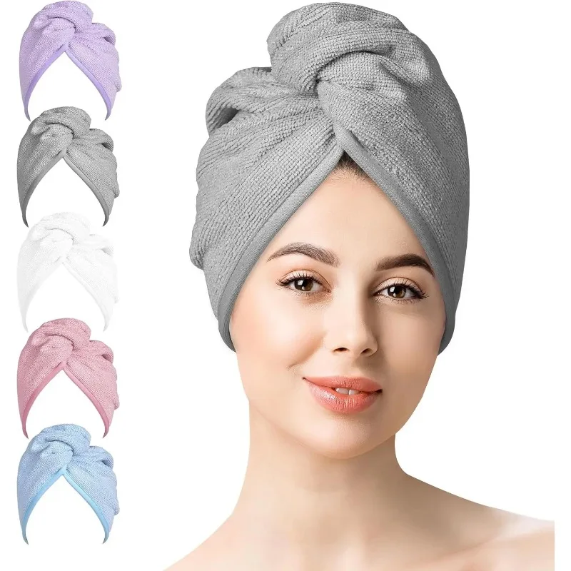 Towel Set Curly Hair Products for Hair Care Hair Drying Towel for Hair Dryer Shower Cap & Hair Accessories for Woman