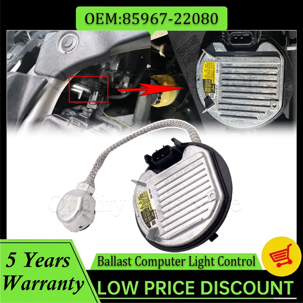 HID Headlight Ballast Computer Light Control For Toyota Lexus IS350 RX350 Forester Sienna 85967-08020 85967-75020 85967-22080