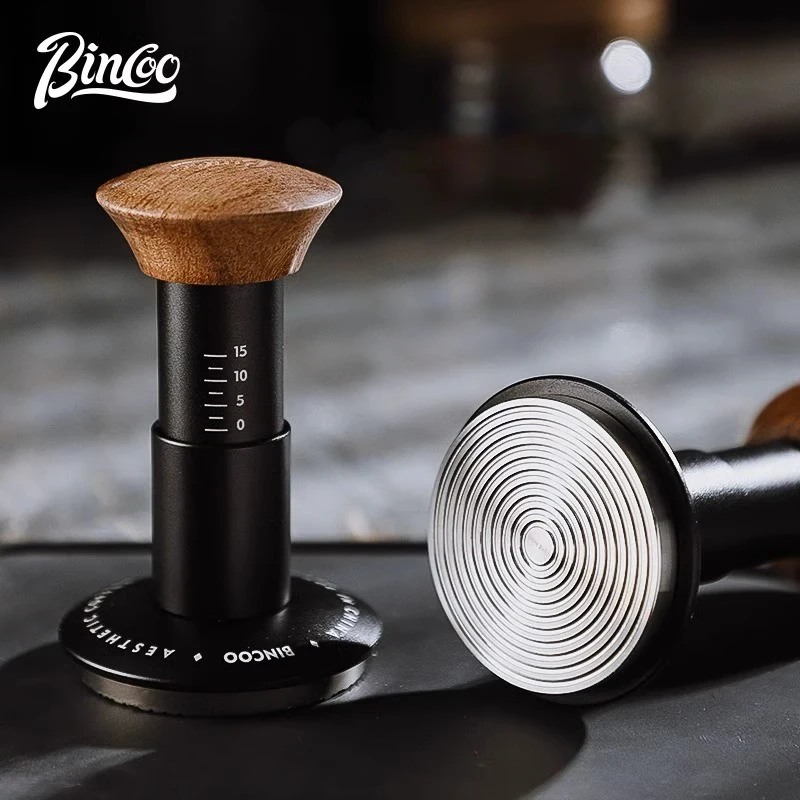 Imagem -03 - Pressão Constante Calibrado Waffle Acessórios Café de Impacto Automático Barista Espresso Tools Force Tamper 58 mm 51 mm 30lb