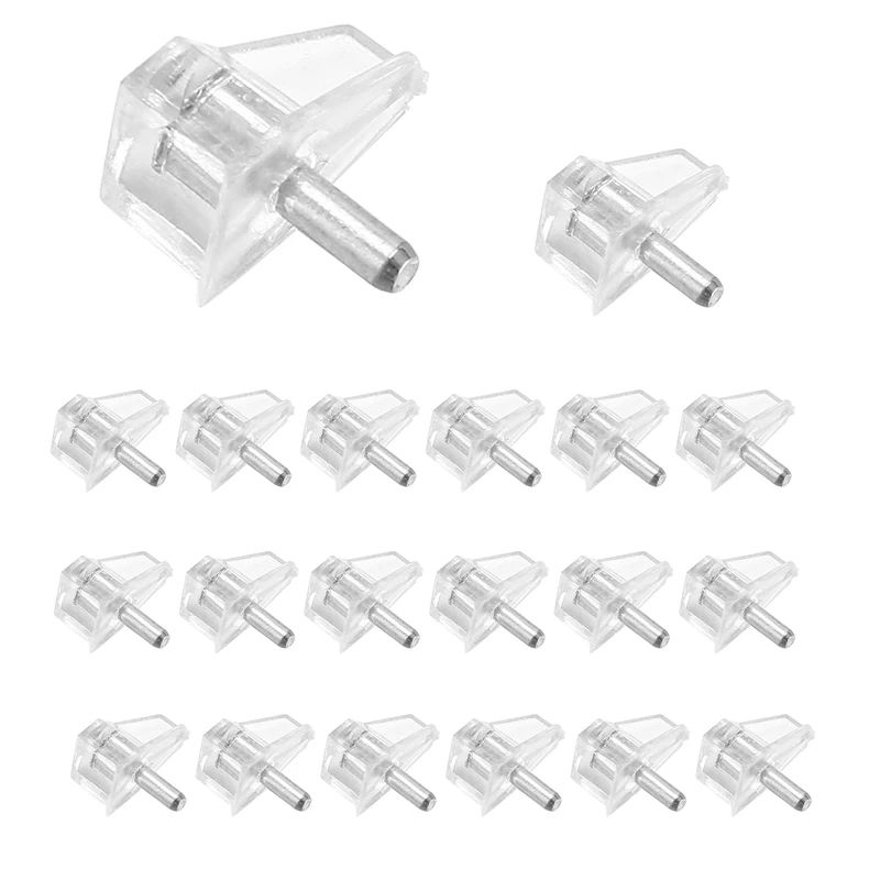 

3-миллиметровые штифты для полок, прозрачные опорные колышки, колышки для полки шкафа, зажимы, держатель для полки, колышки для кухонной мебели-AT35