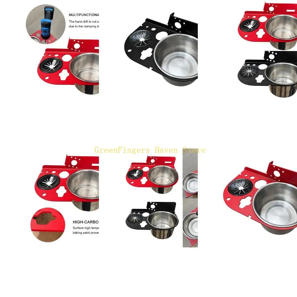 F68D Efficiënte werkruimte Gereedschapsladder met geïntegreerde hangende planken en met grote capaciteit