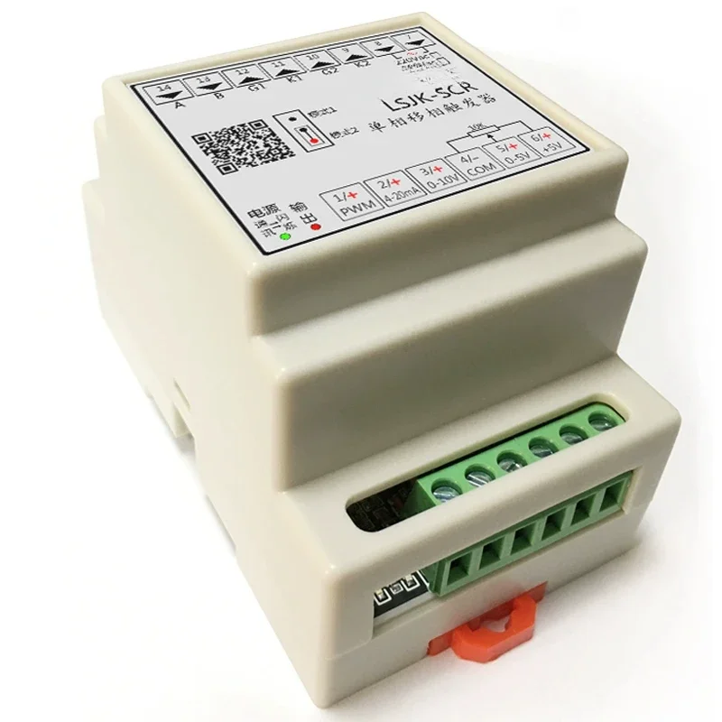

SCR phase shift trigger LSJK-SCR single phase to thyristor trigger board frequency controller RS485 control