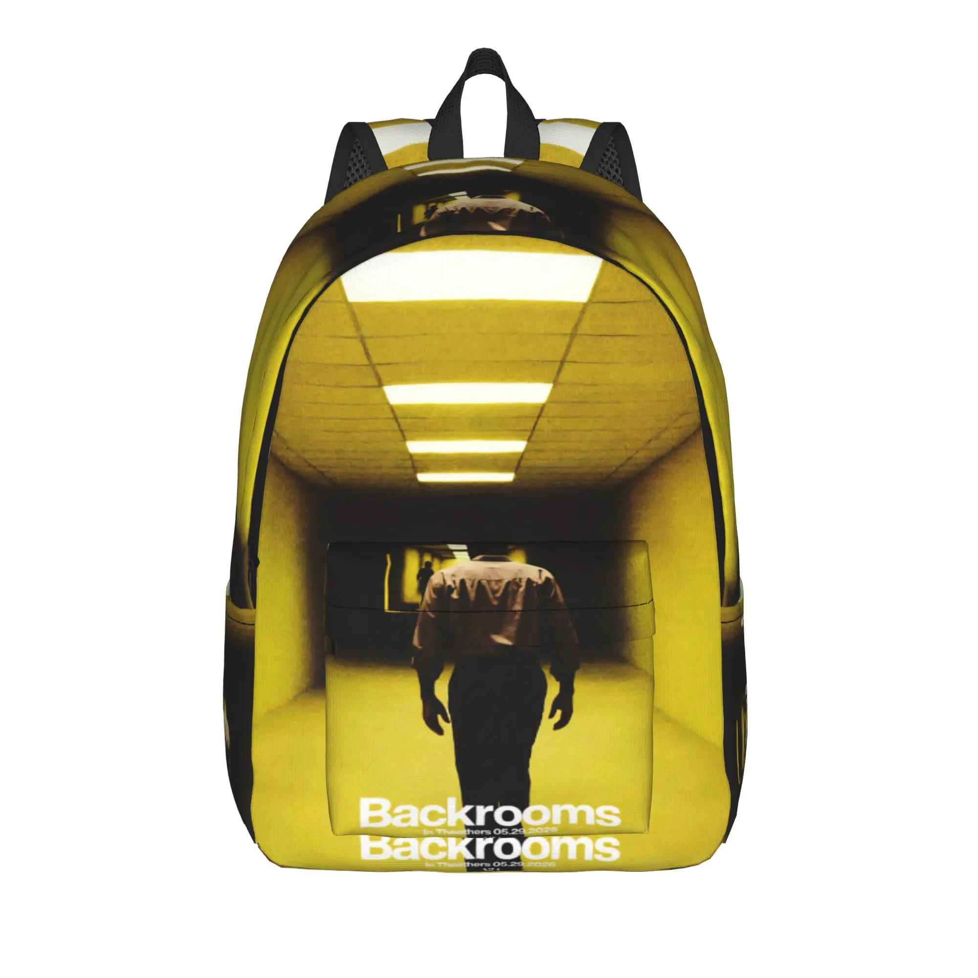 Backrooms Horror Movie 2026 Backpack for Men Women Cool Student Business Daypack  College Canvas Bags Gift