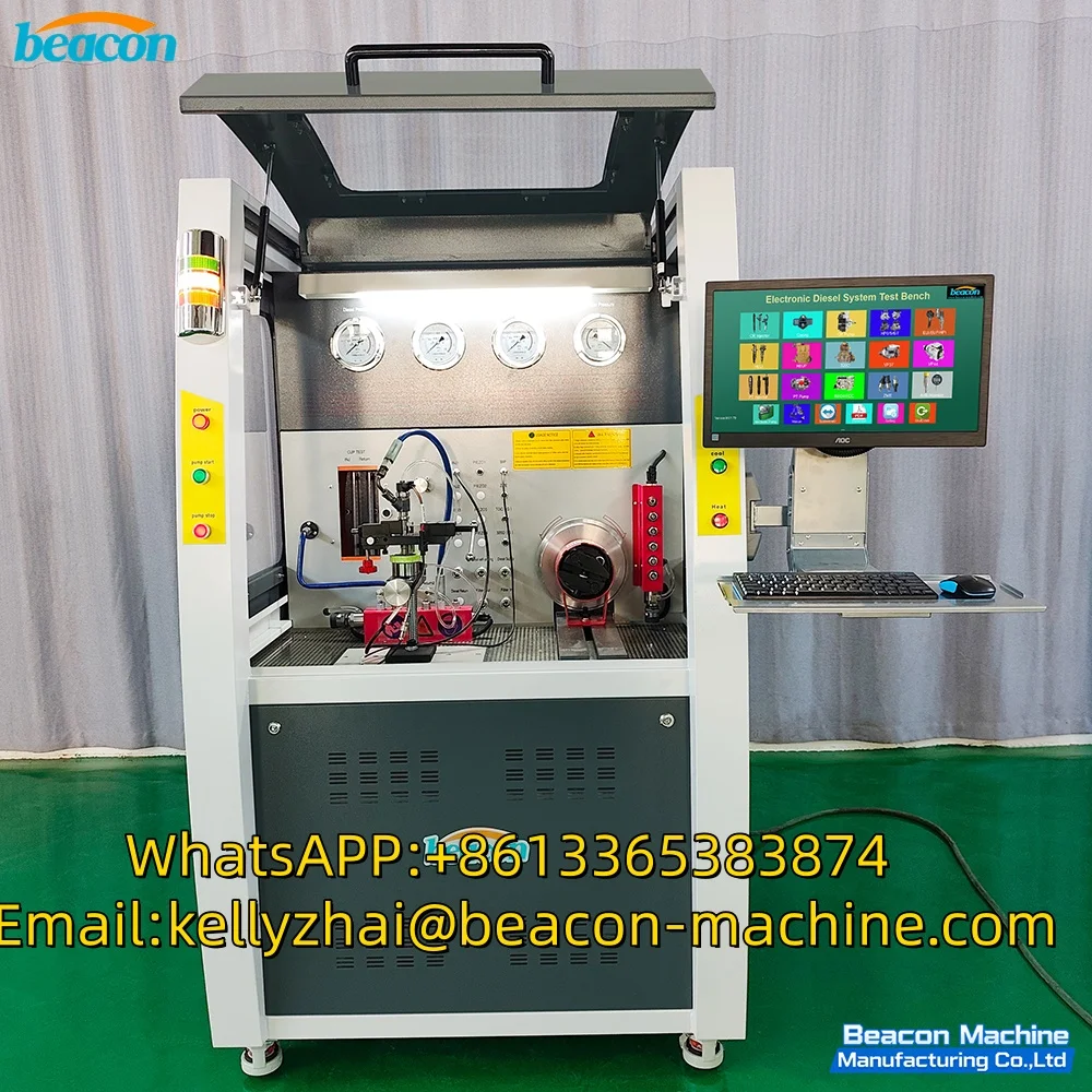 Common Rail Injector Test Bench Diesel Fuel Injection Pump Tester CRDI Injector Coding Machine 2400Bar HEUI EUI EUP Support