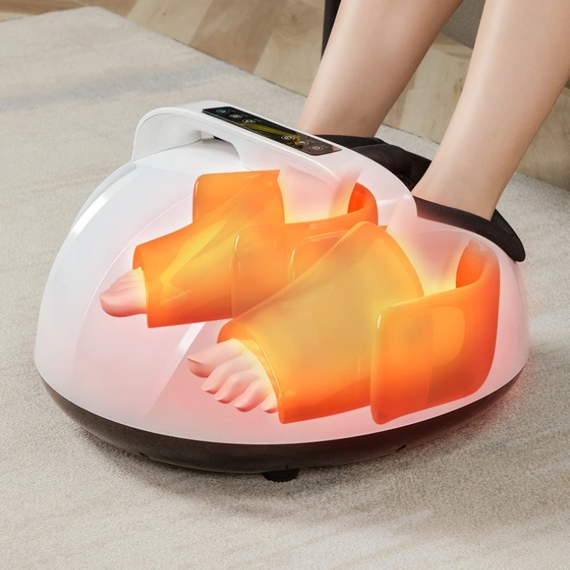 

Полностью автоматический массажер с подушкой безопасности, массажер для ног, бытовой нагревательный и разминающий педикюрный инструмент с ручкой