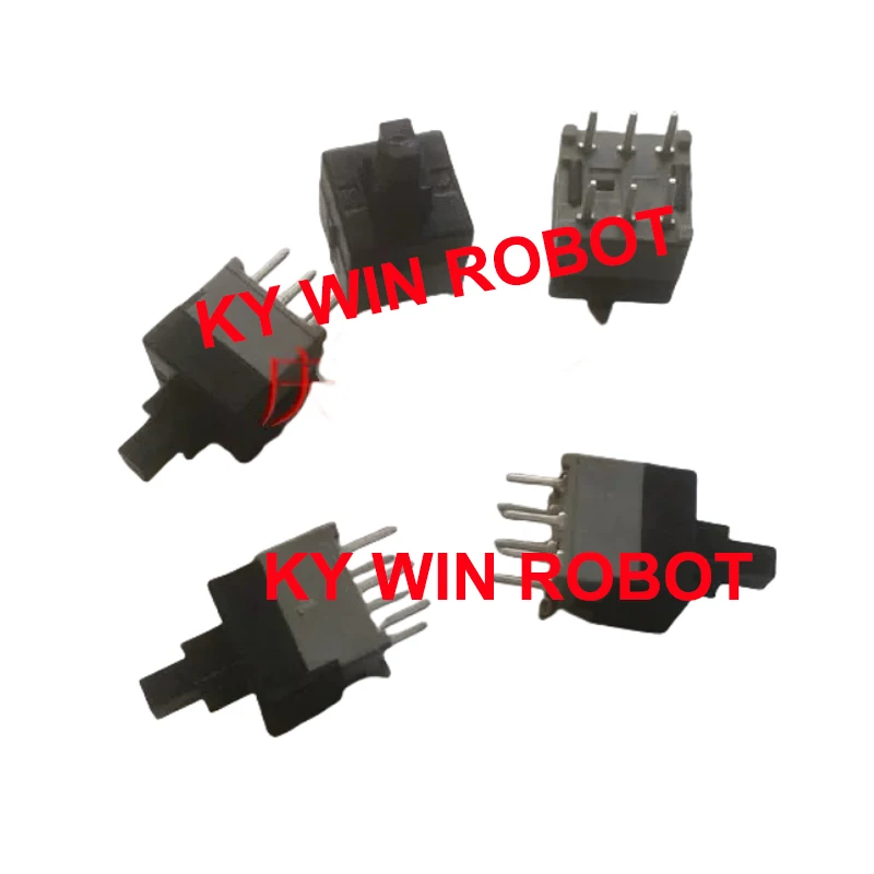 

1PCS/LOTS 100% ALPS 8.5 * 8.5MM touch switch self bouncing tower type button double row 6-pin reset button with sound and no loc