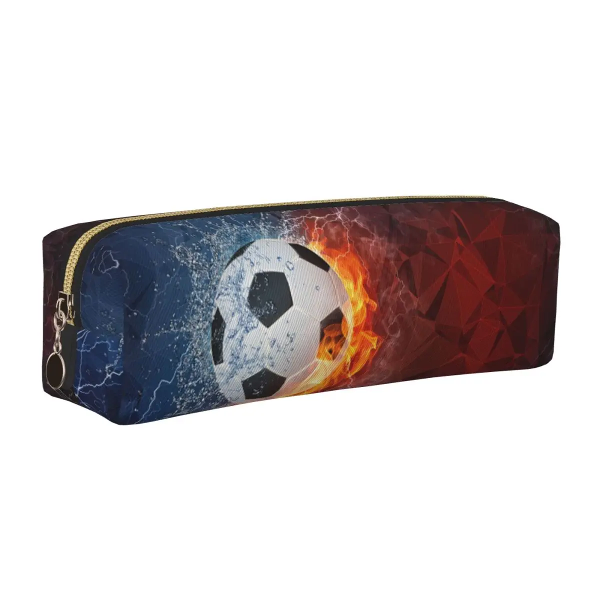 

Soccer Pencil Cases Football Balls Sports Pen Holder Bags Kids Big Capacity School Supplies Cosmetic Pencilcases