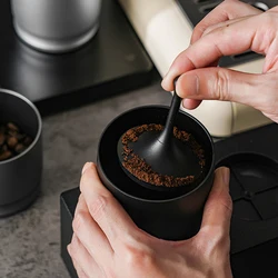 Coffee Dosing Funnel Aluminum Alloy Blind Shaker Fit 58mm Portafilters Espresso Dosing Cup Home Barista Tools Coffee Accessories