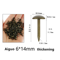 6MM green ancient bubble nails decoration bubble nails sofa soft pack bubble nails antique nails round head nails