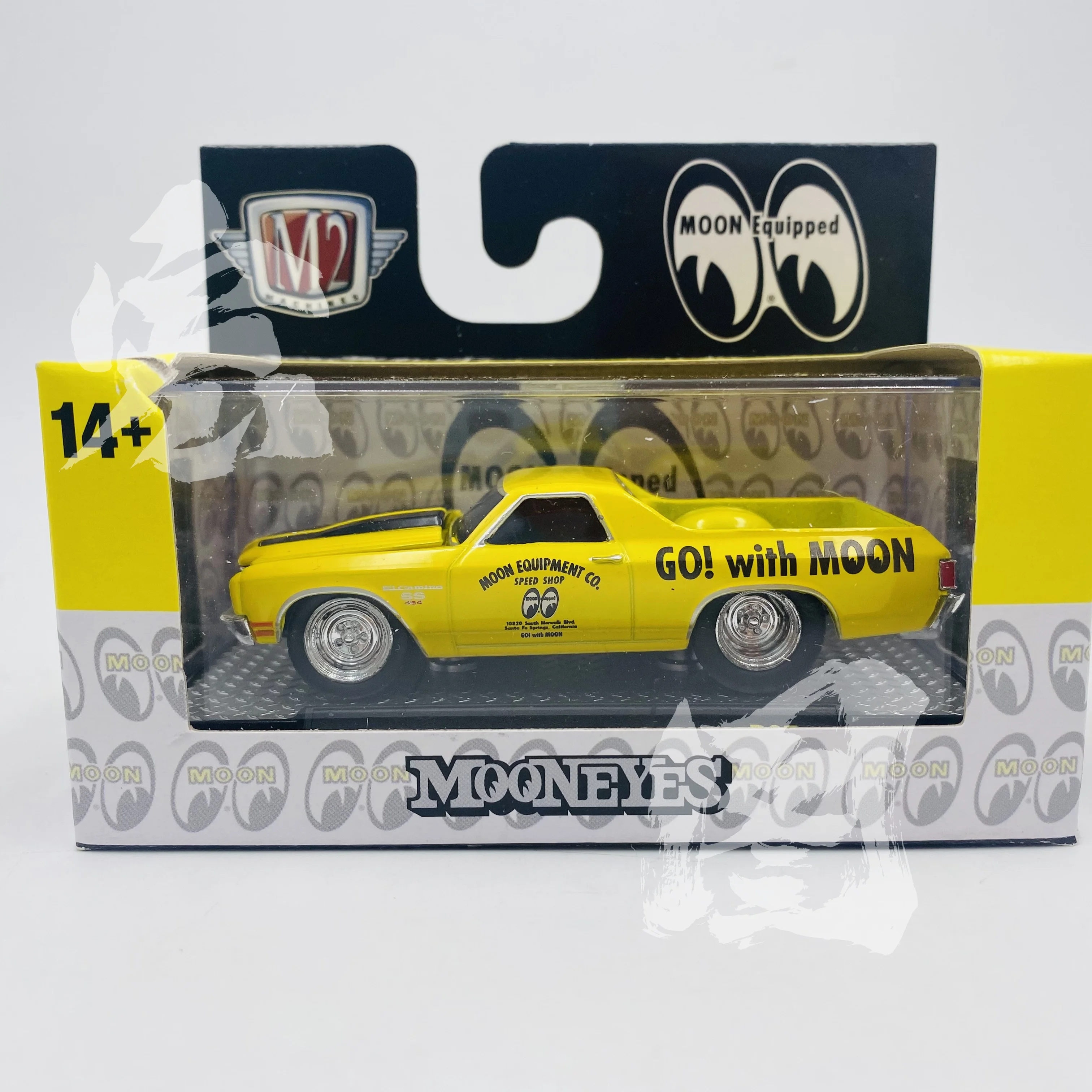 

1970 El Camino SS 454 M2 Машины 1/64 Игрушечная модель из сплава MOONEYES