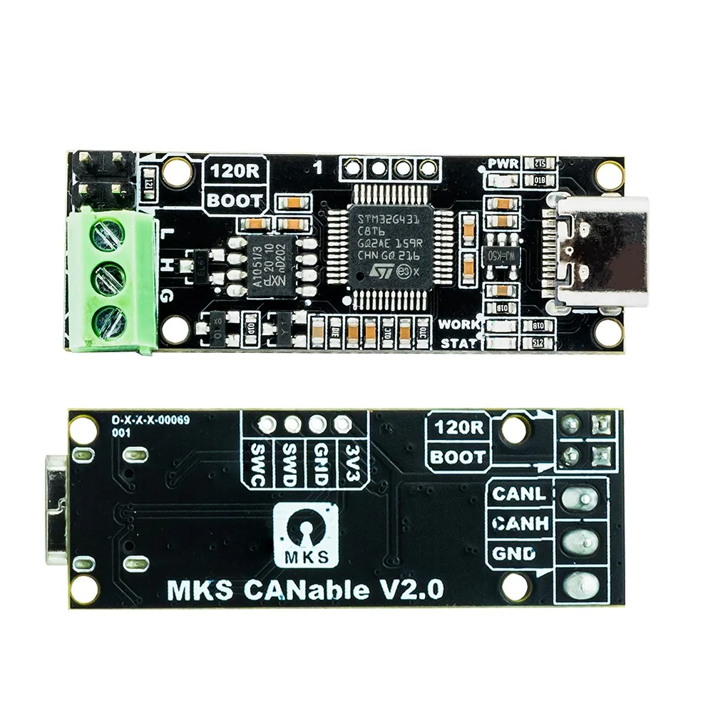 MKS-Adaptador de Controlador de protocolo CANable Pro2.0, convertidor de protocolo transceptor aSr CANbus, serial klipper