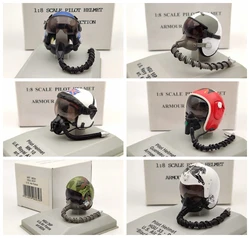 CDC Armour-casco de piloto a escala 1/8, HGU 26P/33P/55P/MK 10/Gueneau 316/APH 6B, modelos fundidos a presión, colección de juguetes, regalo