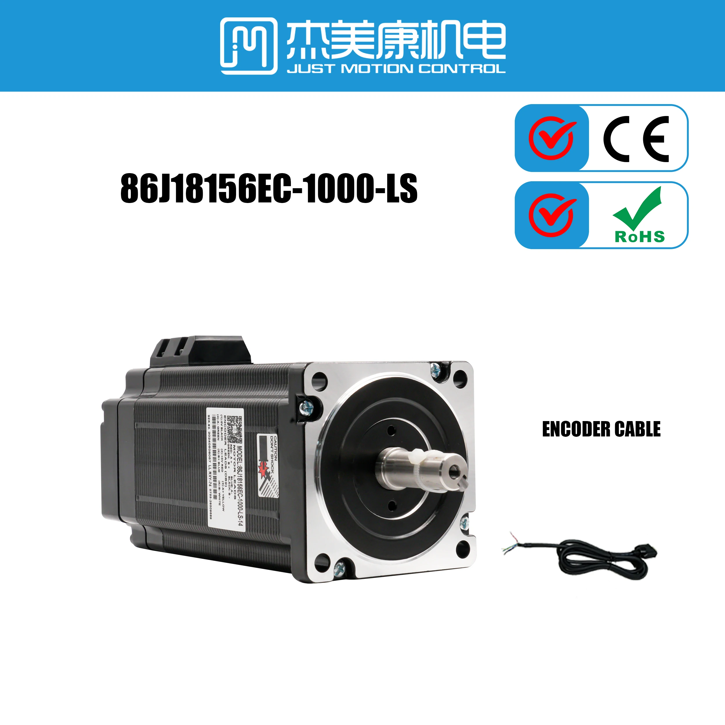 Original Factory JMC Nema 34 stepper motor 12.0N.m 6.0A Closed Loop Stepper Servo motor with Encoder for 3D printer