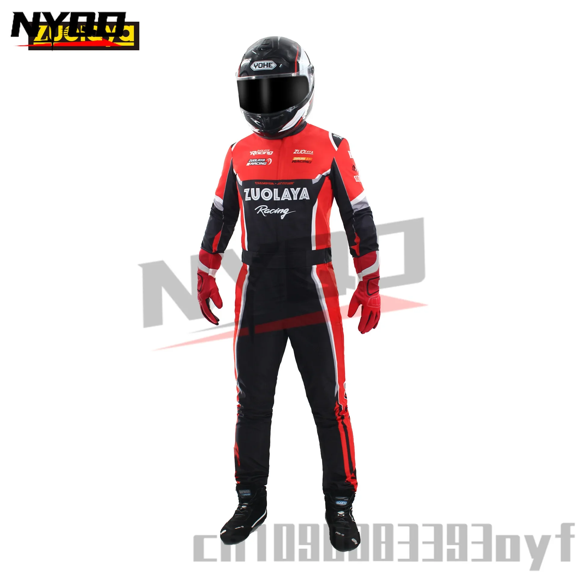 Kart Off Road Beach Motorcycle One Piece Racing Suit UTV Rally Drift Race Children's and Men's Couples Karting Suit