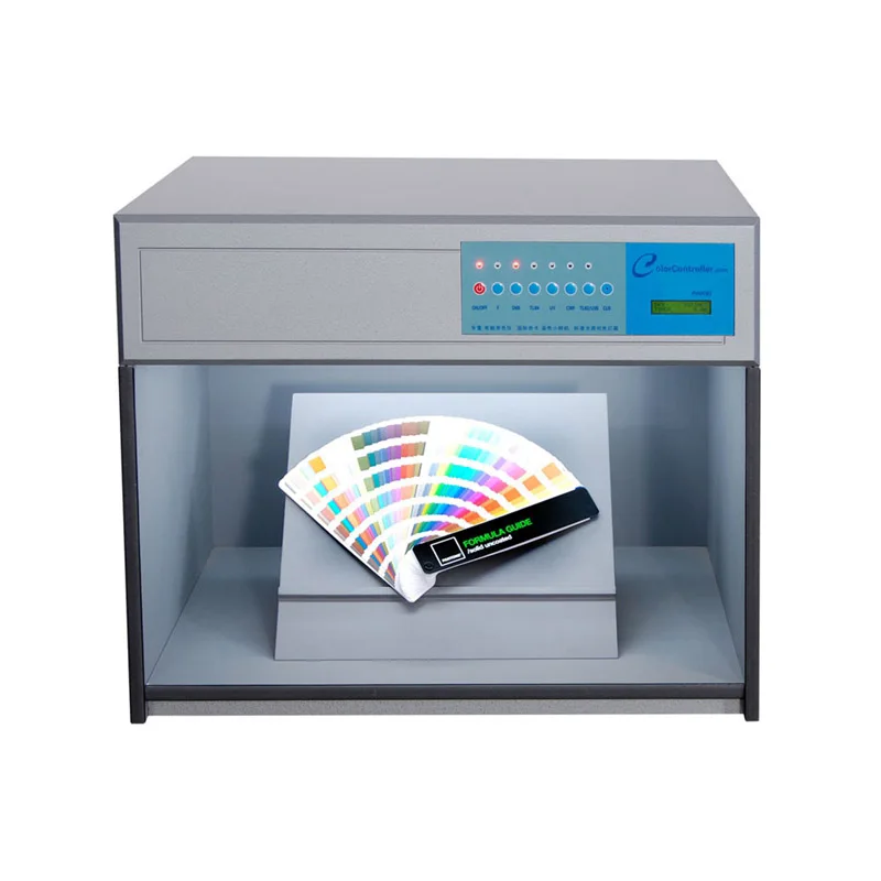 Цветная коробка для оценки цвета шкафа 6 светильник источников D65 TL84 F UV CWF TL83 AC110V настраиваемые международные стандарты