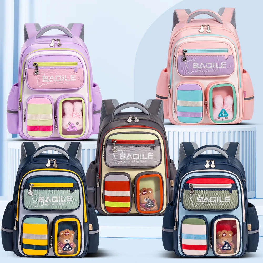Kids Backpack Children School Bags For Boys Girls Schoolbag Waterproof Primary Orthopedic Bagpack Book Bag Mochila Infantil