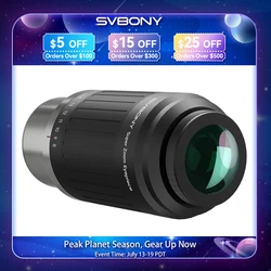SVBONY SV230 8-20mm Zoom Eyepiece, Parfocal Wide-Angle (57°-72°), Aspherical Optics, 1.25