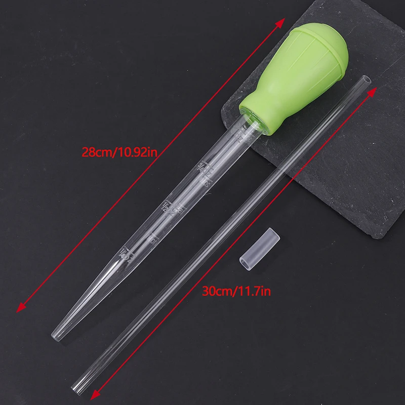 Manual Aquarium Gravel Cleaning Straw Fish Tank Water Changer Aquarium Clean Pipette Dropper Waste Remover With Extension Tube