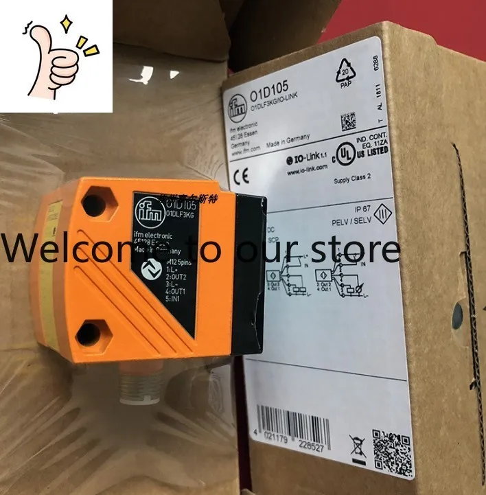 

Датчик лазерного измерения расстояния IFM O1D106 O1DLF3KG