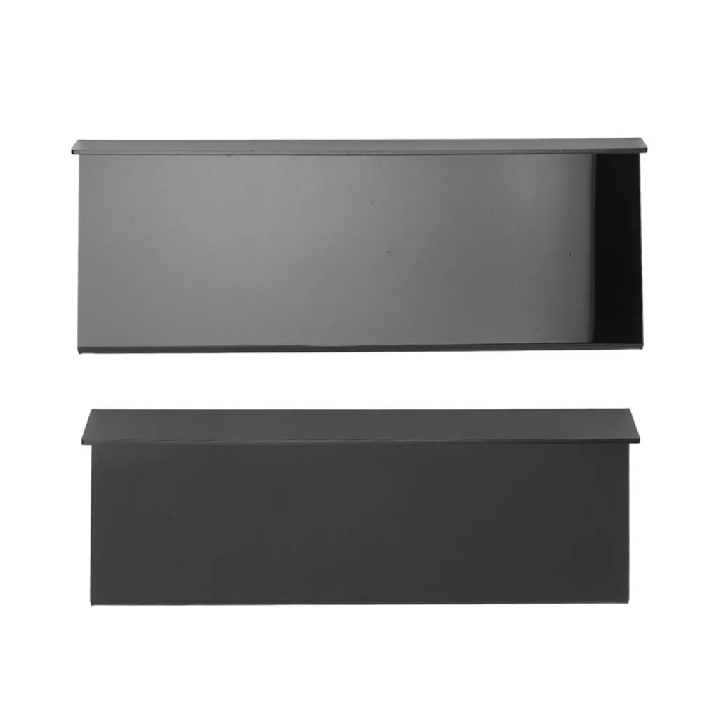 Portable 4 Tier Spice Drawer Organizer Black/Transparent Acrylic Drawer Insert Rack Spice Rack Tray Spice Jars Not Included