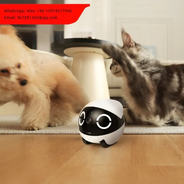 

Smart AI Pet Robot With 360° Patrol, Real-Time Monitoring & Emotional Interaction Pet Companion Robot