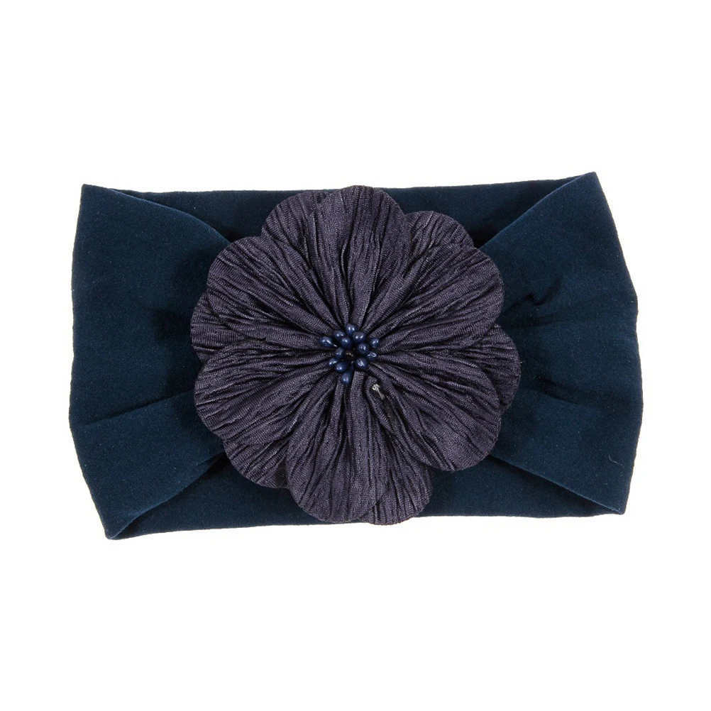 

6pcs Kid Flower Headbands Girls Soft Cloth Colorful Funny Hair Bands For Kids Lightweight Braid Tool Accessory Touch Comfort