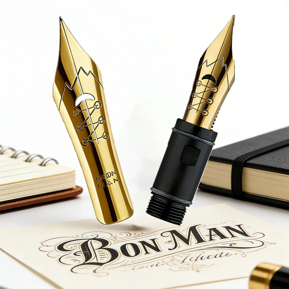 

New MAJOHN #6 No.6 Soft Flex Nib Grip Section Iridium Replacement for Mahohn P136 P137 P138 P139 Fountain Pen Flexes Accessories