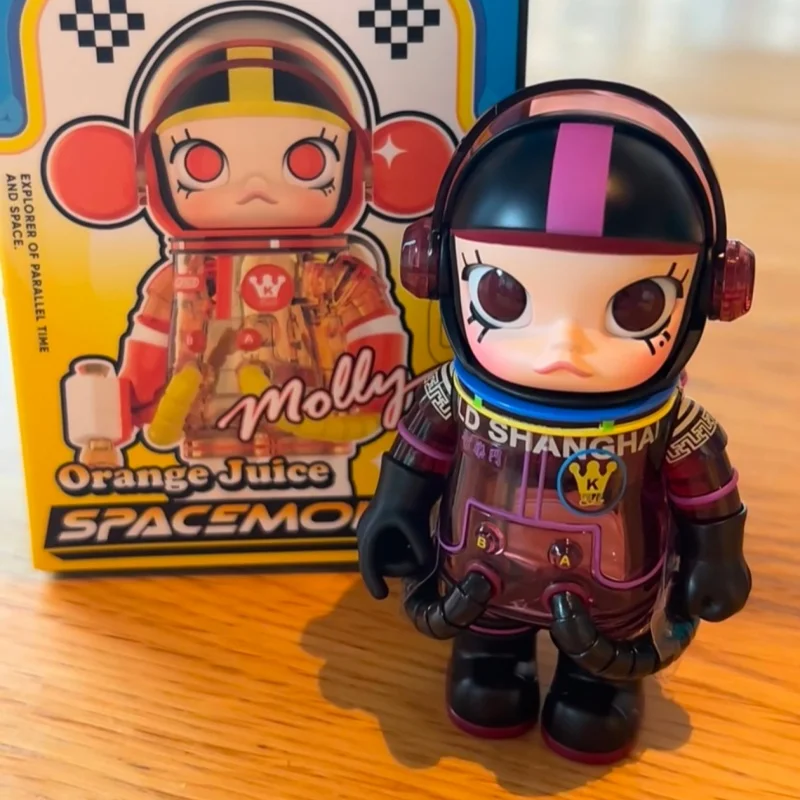 حقيقية Popmart ميجا سبيس مولي 100% الذكرى سلسلة V4 صناديق أعمى لطيف دمية العصرية لعبة سطح المكتب حلية Kawaii هدية