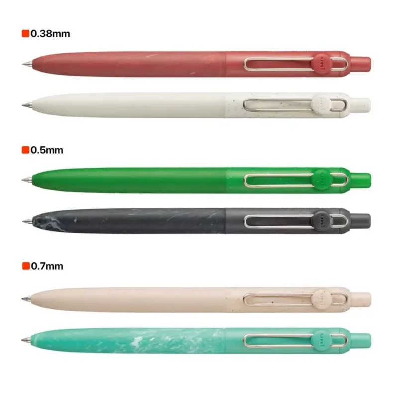Uni Liquid Gel Ink Rollerball Pen Marble Limited Uniball ZENTO 0.38/0.5/0.7mm Smooth Writing Smudge Proof Black Pens Study Tools