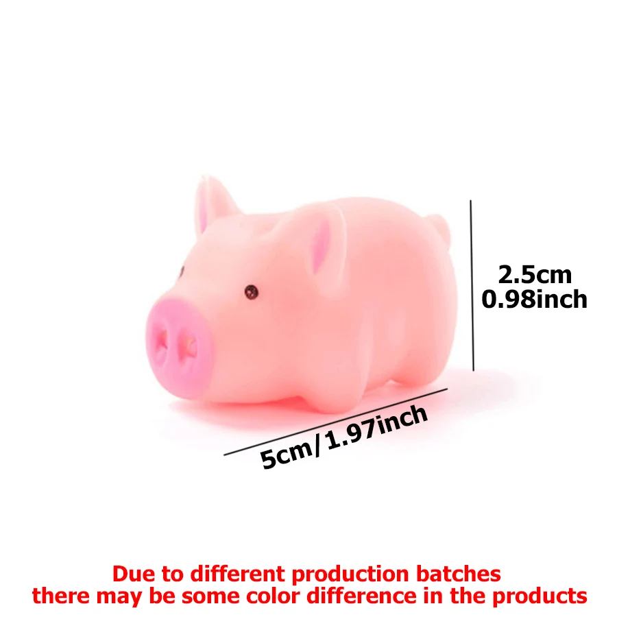 10/20 قطعة 5 سنتيمتر الوردي الصغير ضغط أصبع لطيف السبر أصبع لعشاق الخنزير هدايا الحفلات