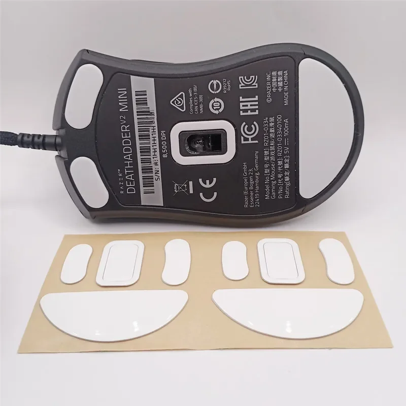 2 Sets High Performance Level Mouse Skatez Mice Feet for Razer DeathAdder V2 Mini -Thickness 0.7mm