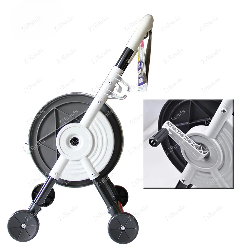 Wasserrohr-Rahmenschlauch-Set, handgefertigte Blumenbewässerung, Autowaschanlage mit Rädern