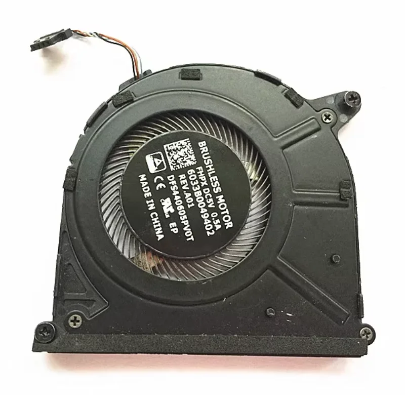 New Laptop CPU Cooling Fan Cooler For HP X360 1030 G2 HSN-I04C 917886-001