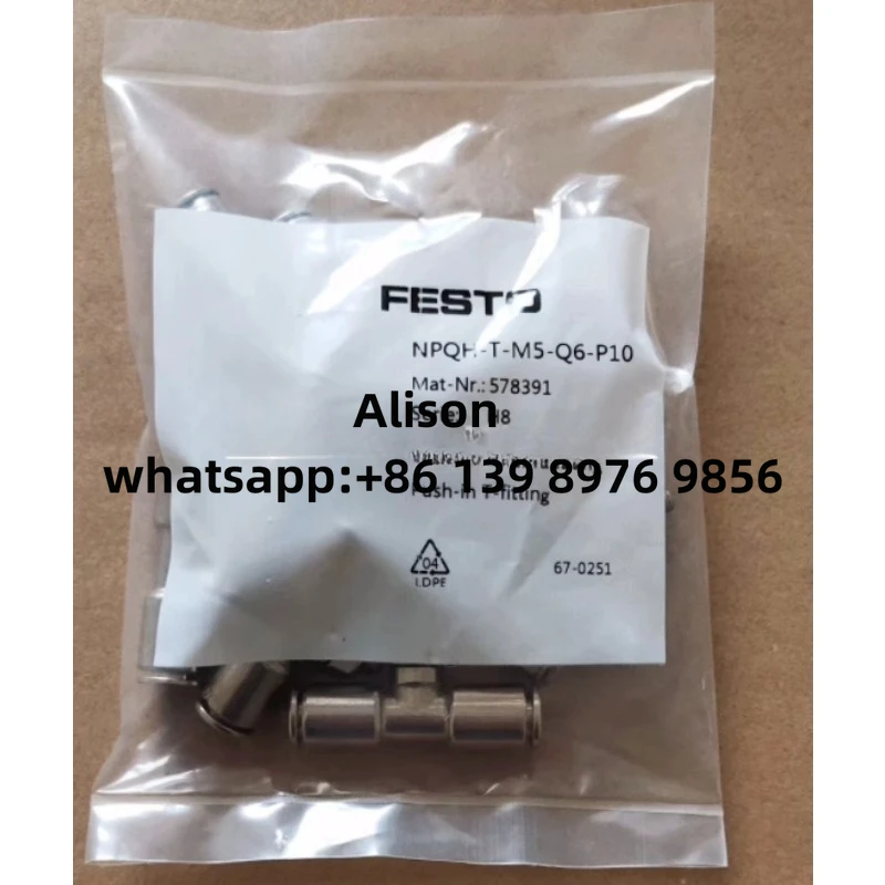 Imagem -03 - Festo-pente de Montagem de ar 10 Pcs