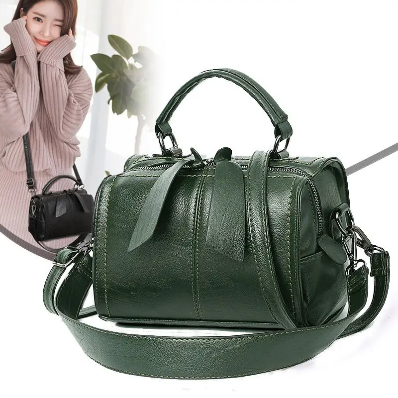 

Женская новая модная сумка-мессенджер, сумка через плечо премиум-класса, универсальная, в иностранном стиле, изысканная, простая, повседневная, индивидуальная, в стиле ретро