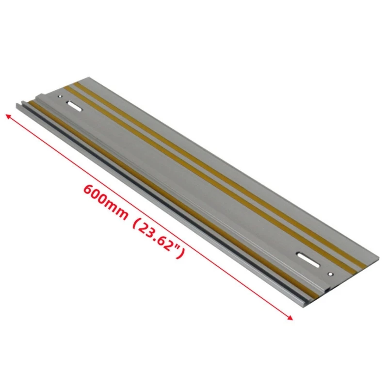 Precions Woodworking Projects Guide System 600mm Track Zaaggids Railconstructie Naadloos recht gesneden