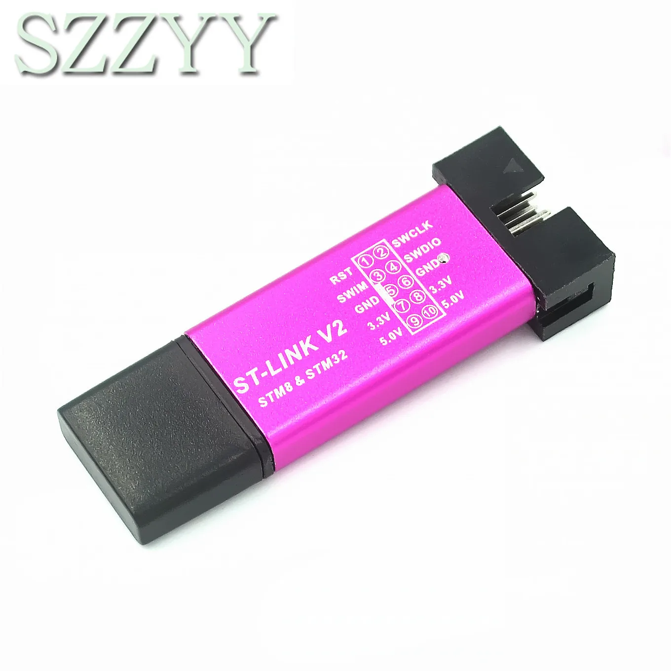 ST-Link V2 stlink mini STM8STM32 симулятор загрузки программирования с крышкой