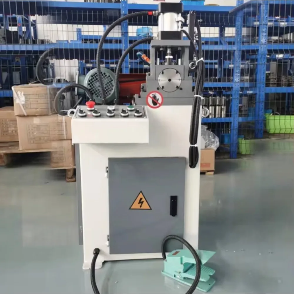 CNC Pneumatic Chamfering Machine | Industrial Metal Pipe Deburring and Edge Finishing Equipment