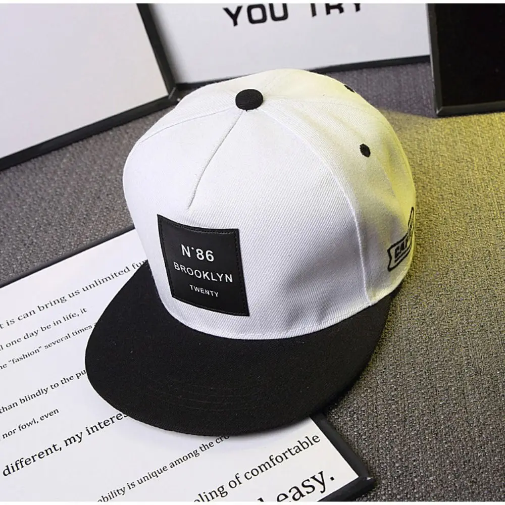 N86 Patch Baseball Cap Fashion Outdoor Summer Spring Men Hat Sun Protection Embroidery Hip-hop Cap