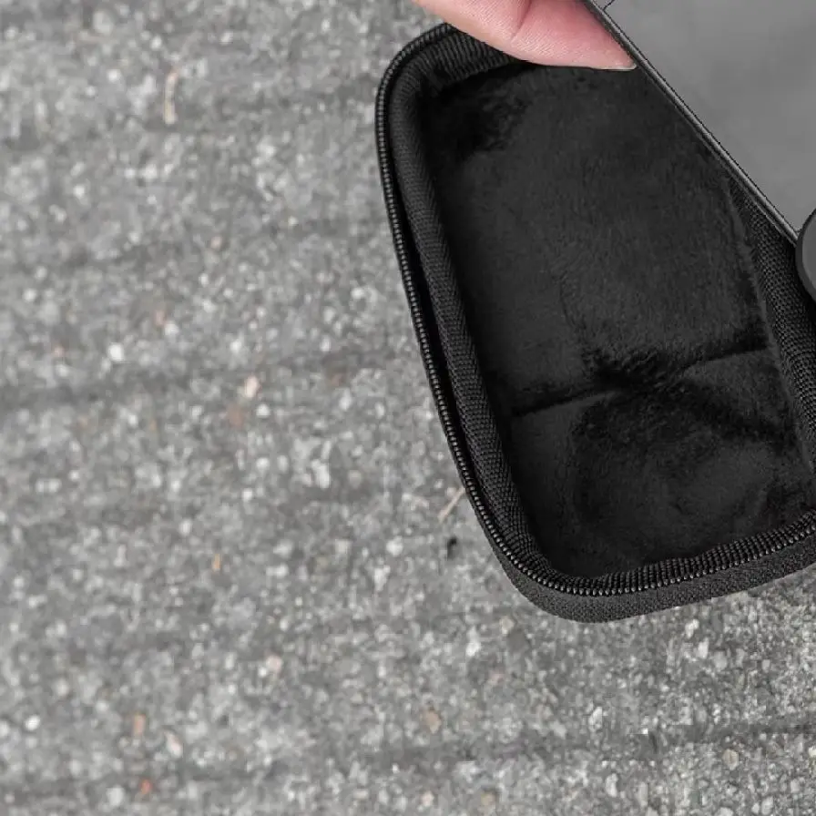 

Mini Storage Bag For Insta360 X4 Air Carrying Case PU Splash-Resistant Fabric Hard Bag for Insta360 X4 Air Camera Travel Handbag