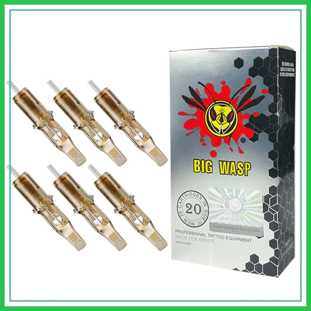 

#12 Standard 15RM Tattoo Needle Cartridges 15 Curved Magnum 20Pcs (Generation 3)