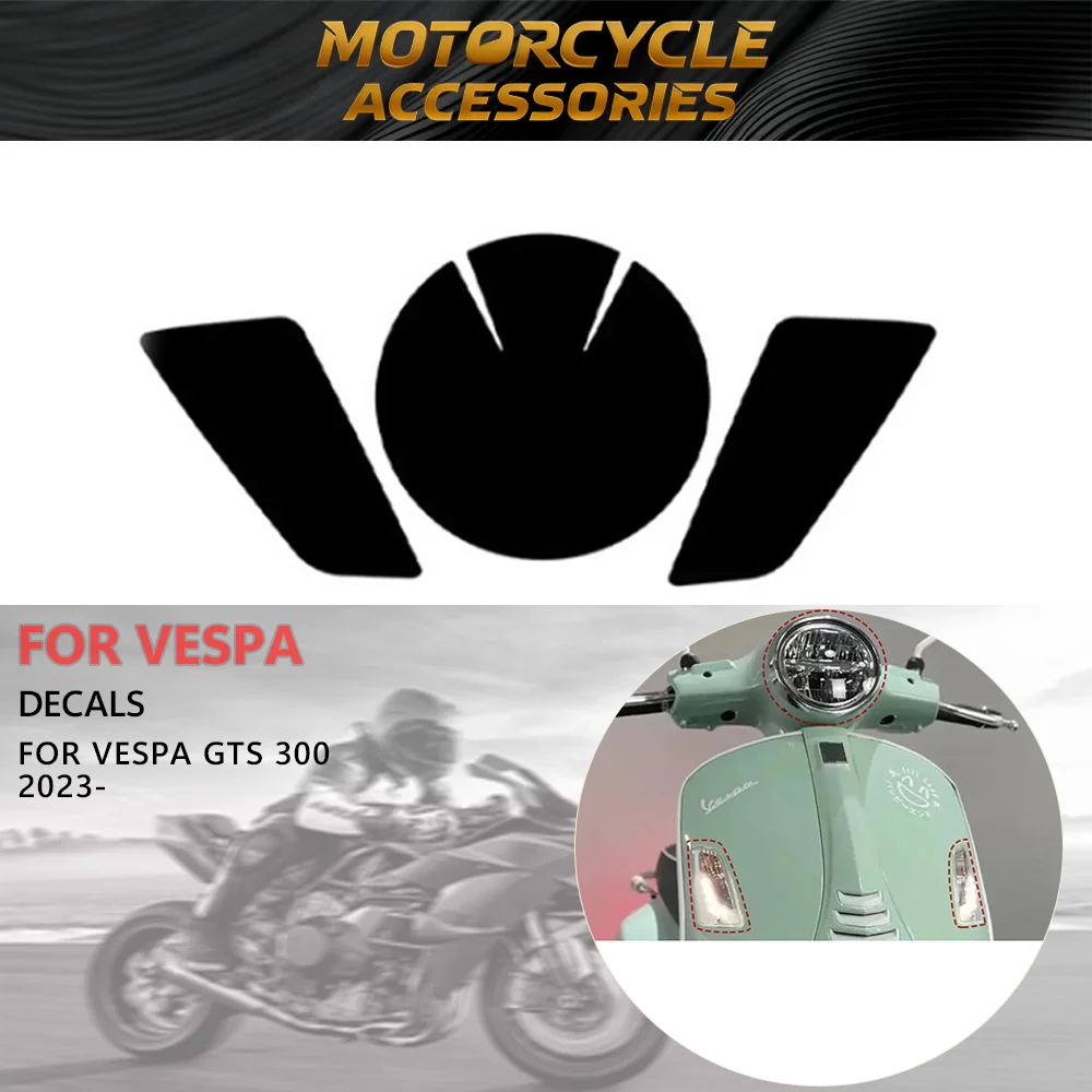 Motorcycle Meter Headlight Taillight Fog Lamp Turn Signal TPU Protection Film For VESPA GTS300 gts300 GTS 300 2023 2024