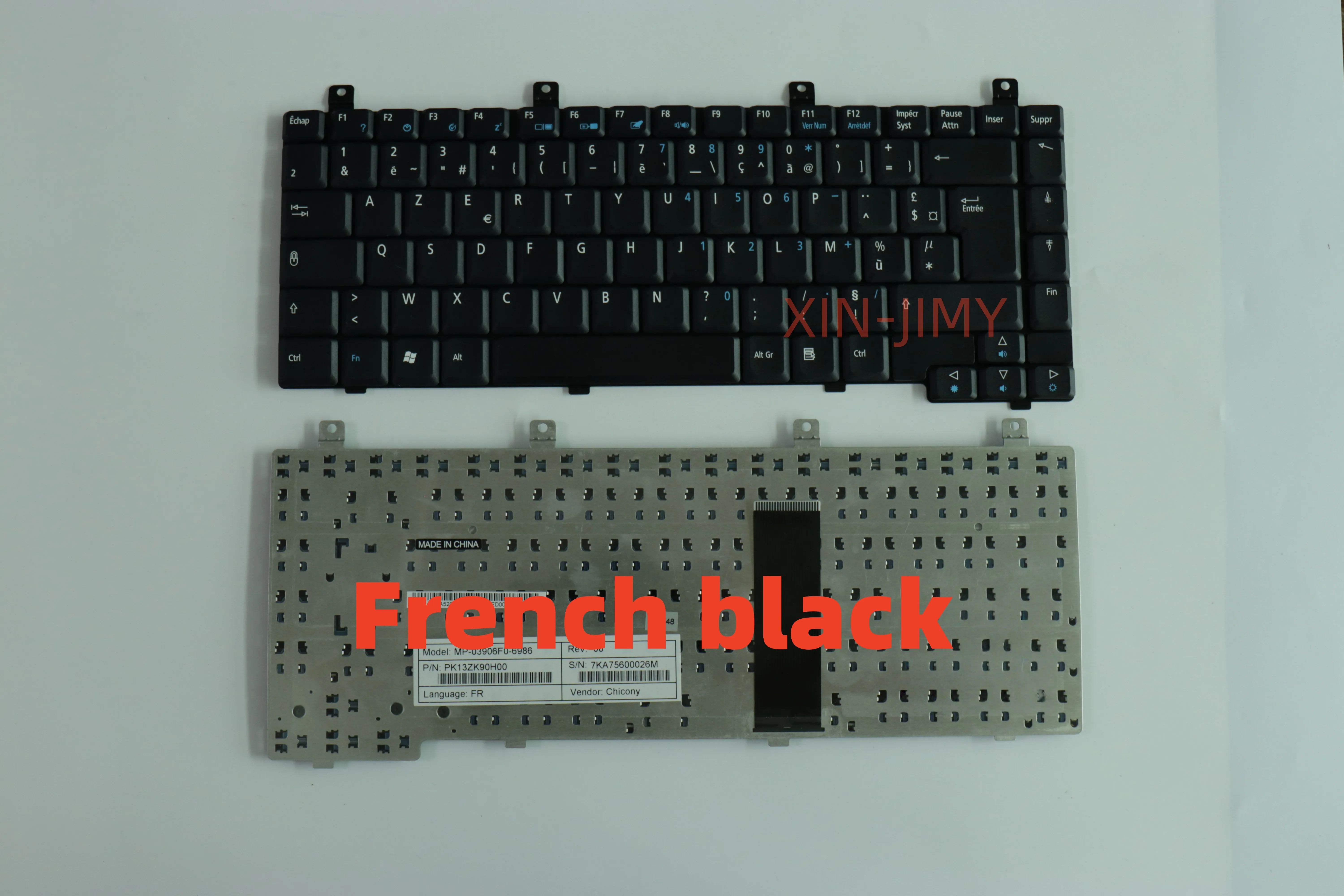 French Laptop Keyboard for HP Pavilion ZV5000 dv5000 M2000 R4000 V2000 V5000 C300 C500 ZV5000